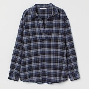 H&M- COTTON ANORAK SHIRT